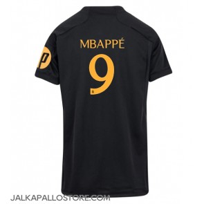 Real Madrid Kylian Mbappe #9 Kolmaspaita Naisten 2023-24 Lyhythihainen